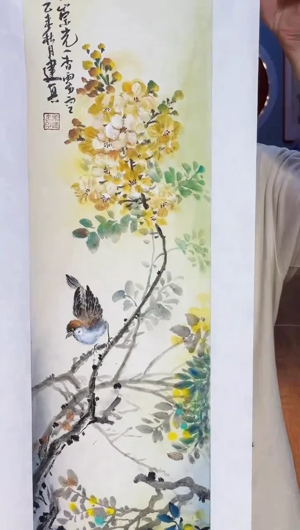 国画周建真老师绘画作品25-9