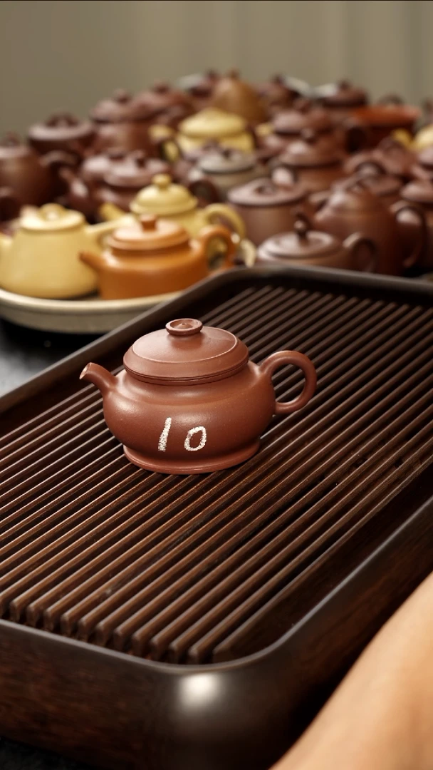 茶壶紫砂微瑕编号10