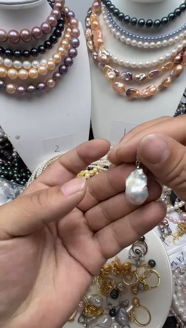 【闪购商品】淡水珍珠颈饰未镶嵌1