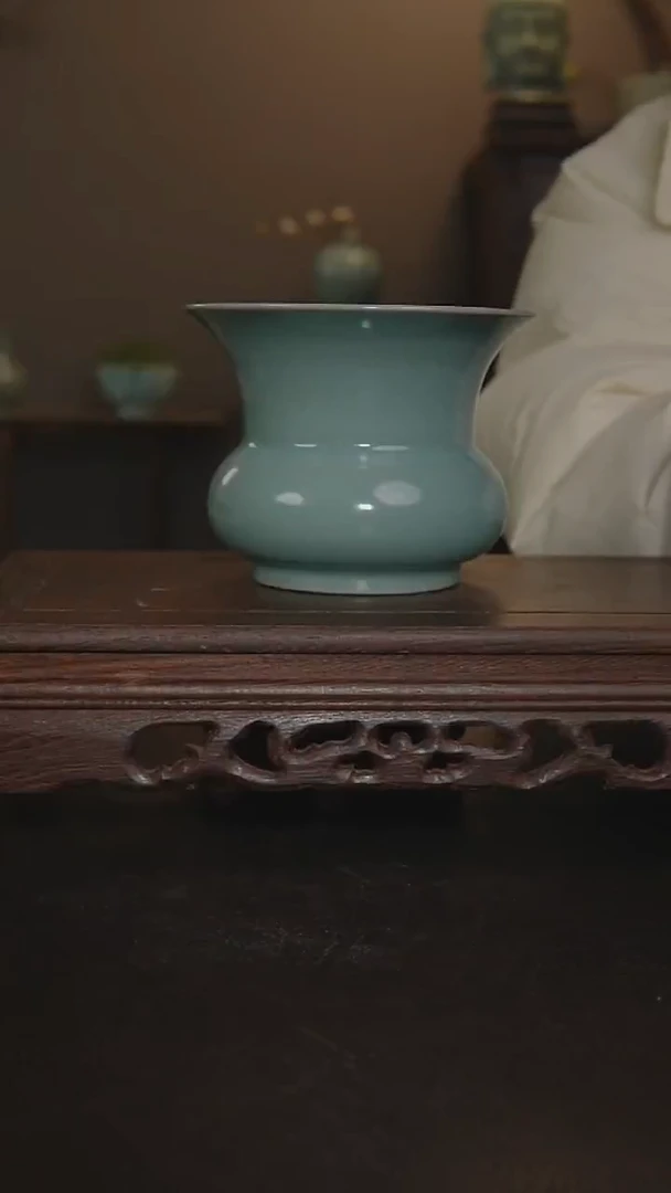 摆件陶茶渣斗1111