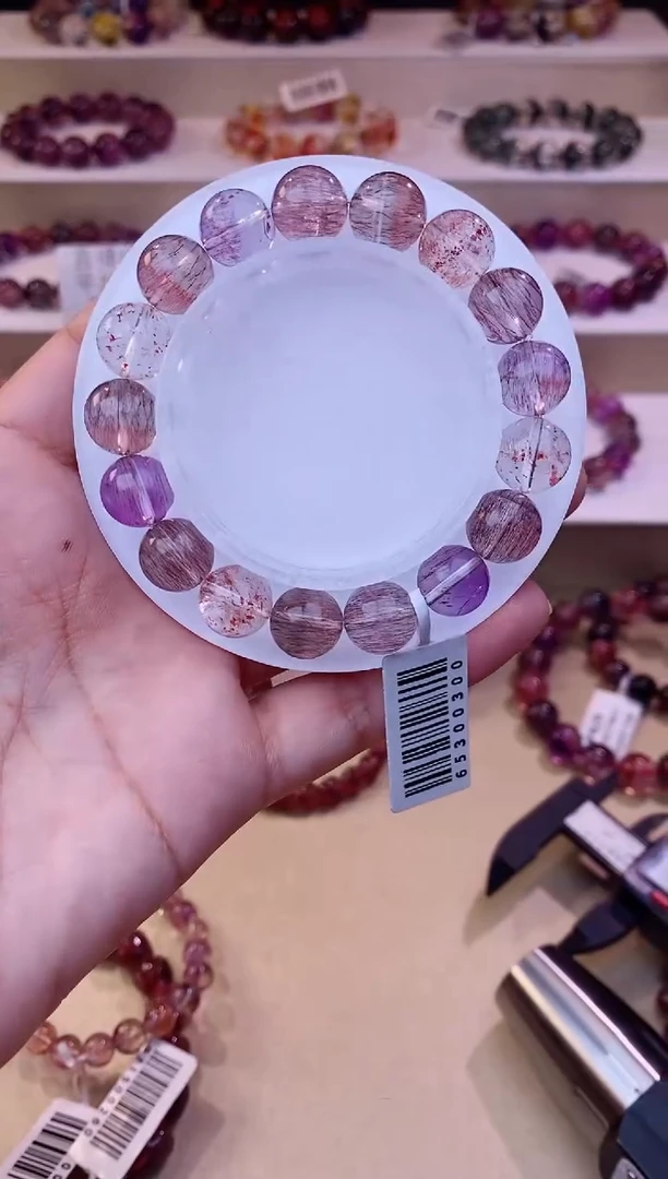 未镶嵌手串水晶仙女超七单圈11m+