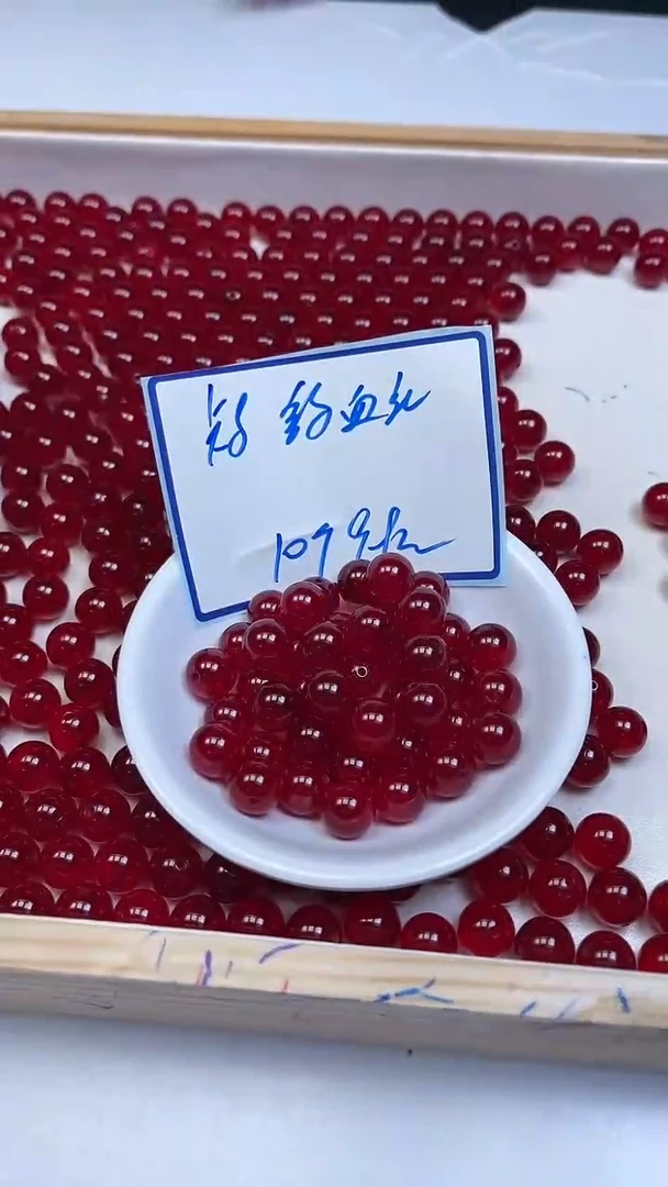未镶嵌玛瑙手饰B557 鸽血红8mm10个9.9元