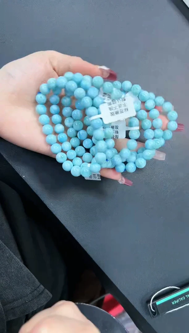 【闪购商品】针钠钙石（海纹石）手串未镶嵌93p多样性发其一