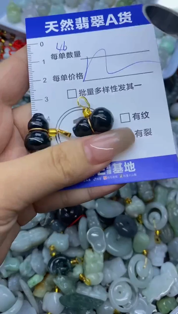 颈饰未镶嵌翡翠天然翡翠A货批量多样性发一件