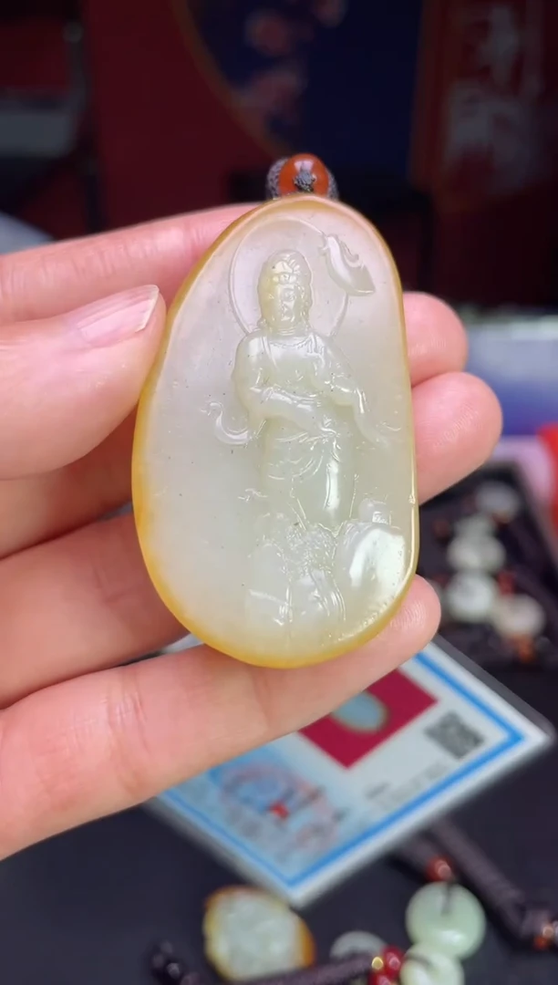 颈饰未镶嵌和田玉1