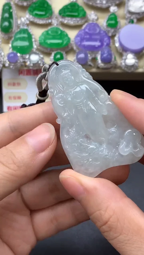 颈饰未镶嵌翡翠13-中国好珍宝