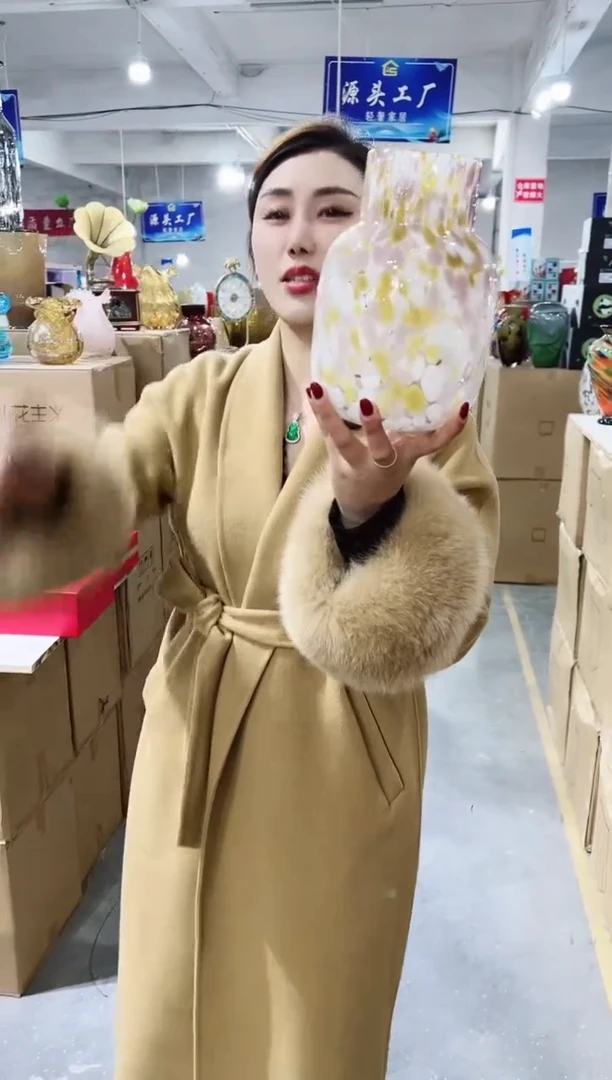 【闪购商品】玻璃私花贸易祁琪-微瑕--FUZDU