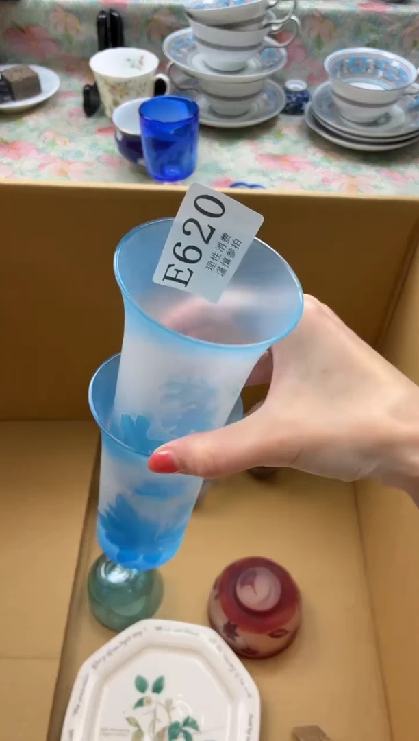 水晶玻璃杯套款若*月       E620