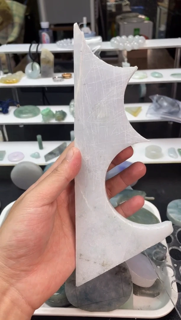 【闪购商品】翡翠把件未镶嵌N翡翠边角