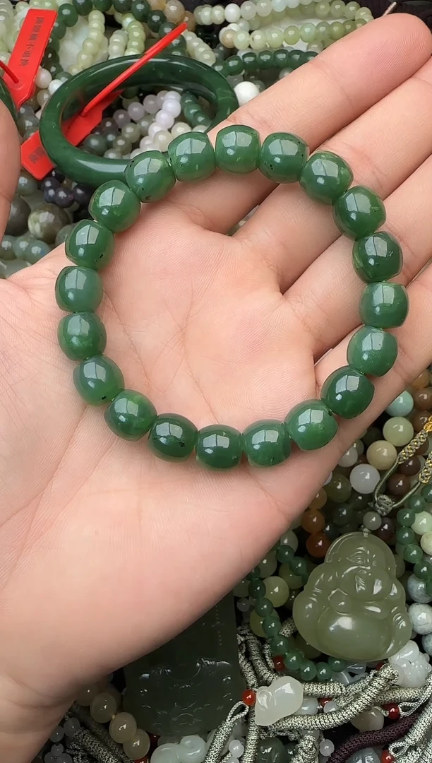 颈饰未镶嵌和田玉拍一发一