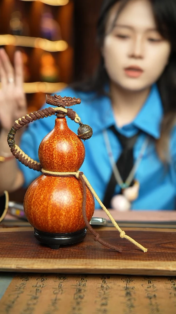 291号700ml左右非遗大漆酒葫芦