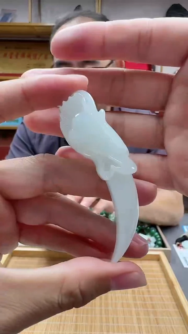 和田玉未镶嵌挂件1于阗