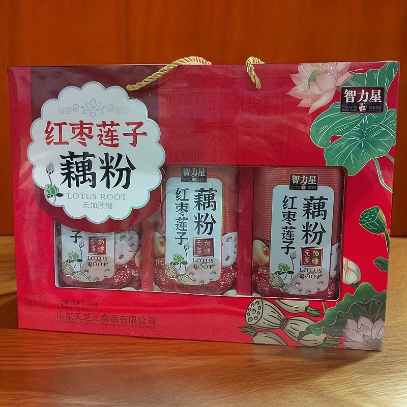 无加蔗糖红枣莲子藕粉