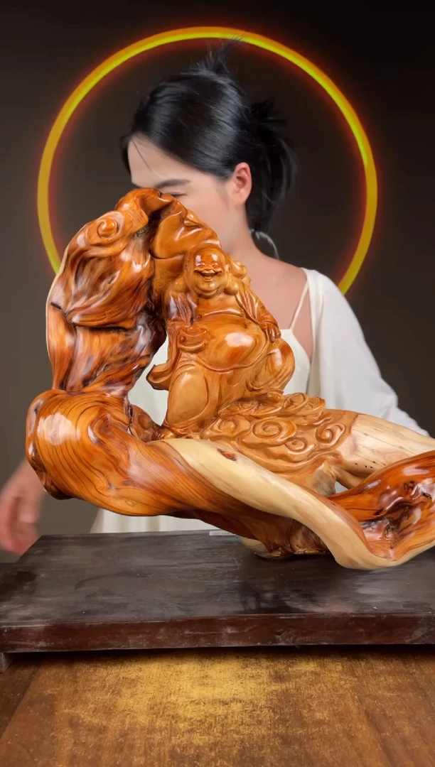 柏木（崖柏）手工摆件,先抢先得! 编号:232