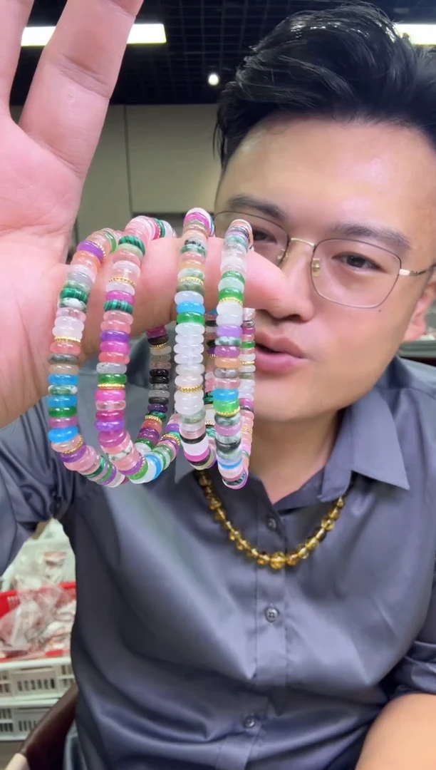 未镶嵌手链水晶多样性发一件 215