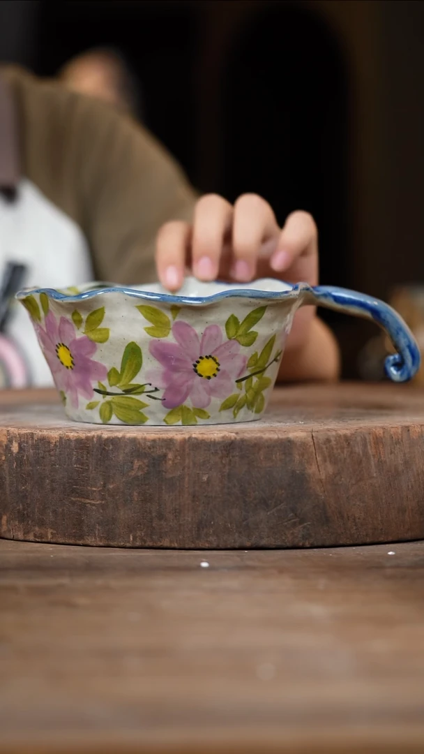 瓷片景德镇高温釉下彩（食品级）