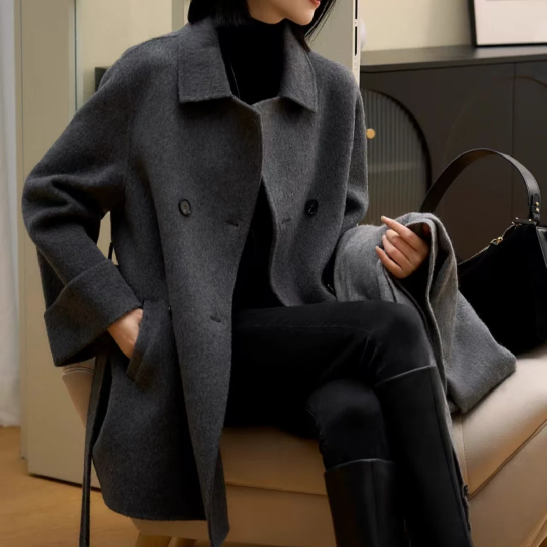 【反季热卖】中长款大衣气质时尚