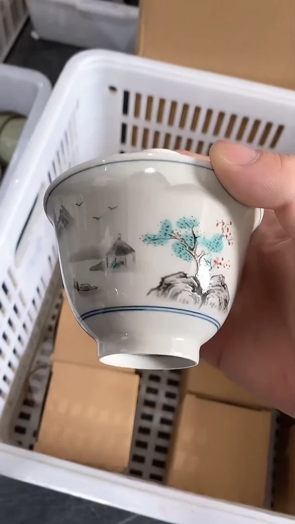 瓷片陶瓷茶器孤品6