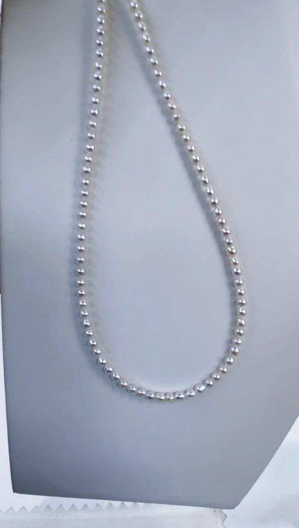 项链未镶嵌淡水珍珠Y淡水项链3-4
