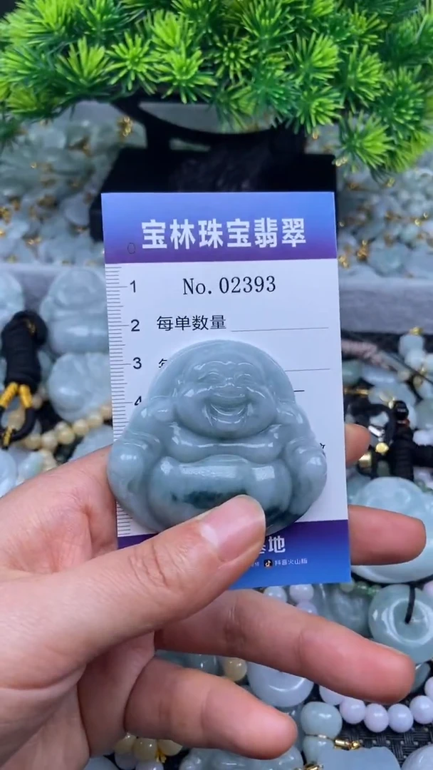 颈饰未镶嵌翡翠天然缅甸翡翠2393
