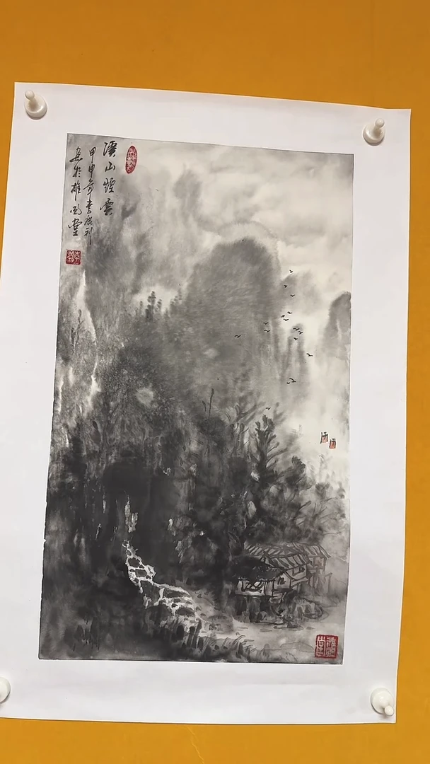 国画雄风堂书画作品