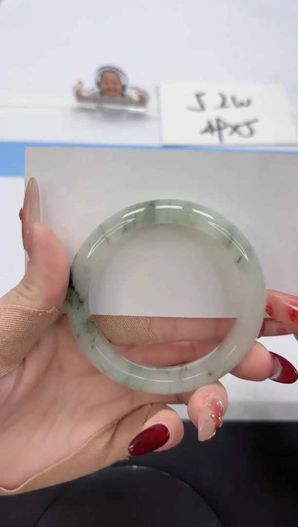 【闪购商品】石英质玉手镯未镶嵌A345-55.2