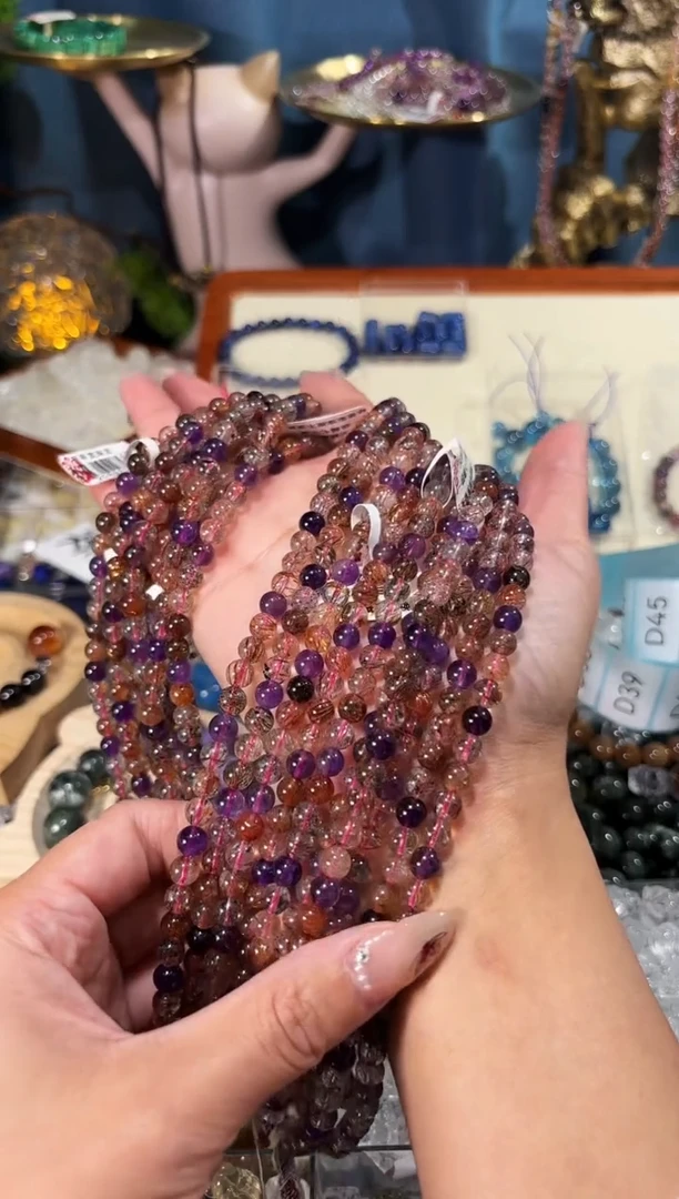 【闪购商品】水晶手链未镶嵌一级三圈超七拍2件