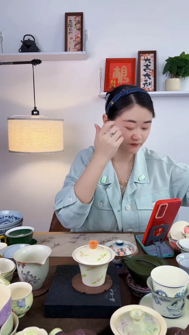 【茶瓷物语闪购福利】薄胎白瓷盖碗