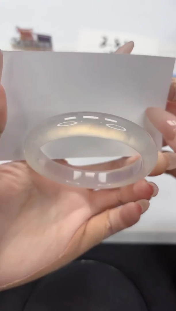 【闪购商品】石英质玉手镯未镶嵌A462-55.1