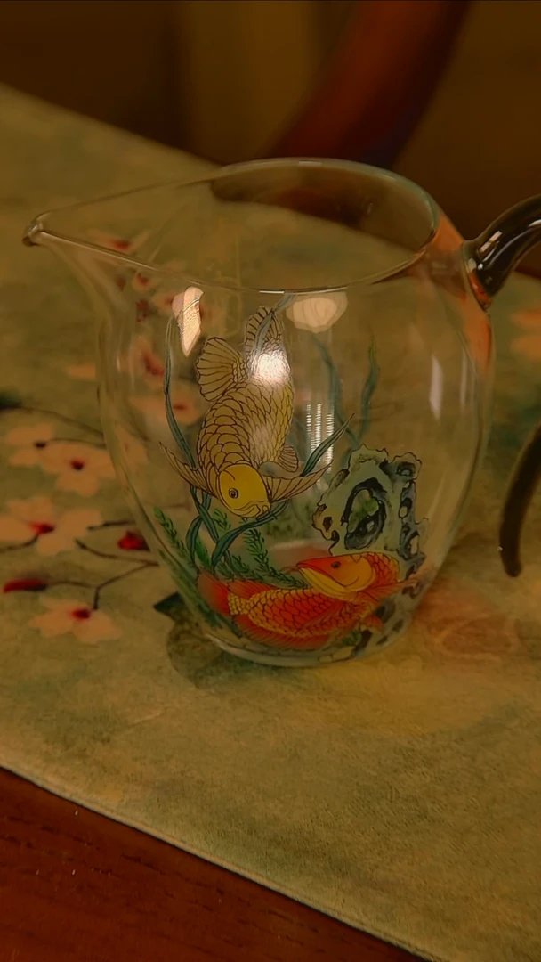 杯手工手绘杯杯很美丽