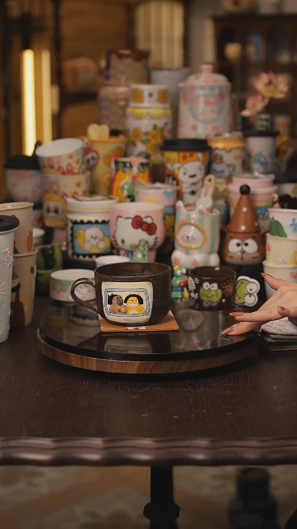 景德镇釉下彩绘设计师款式陶瓷