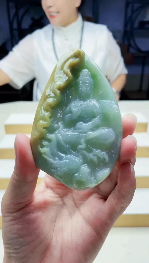 未镶嵌定制翡翠毛货09150089