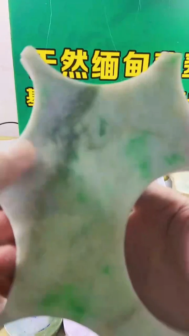 翡翠未镶嵌颈饰裸石027