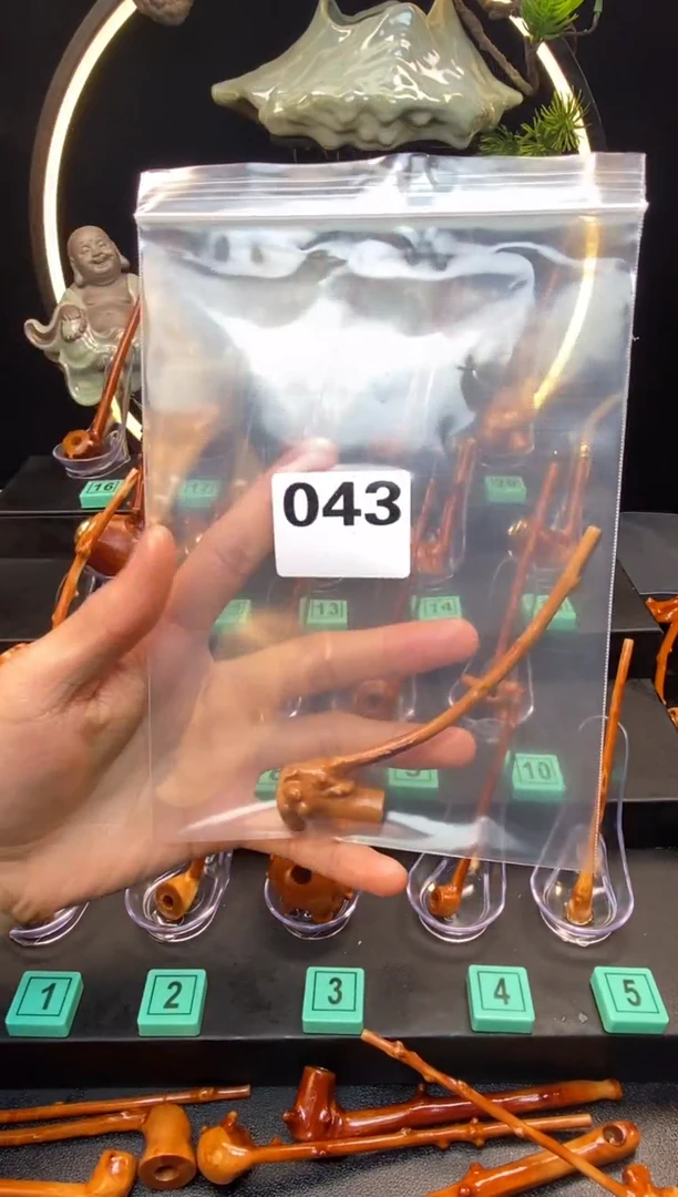 【闪购商品】黑果木檬子木烟斗