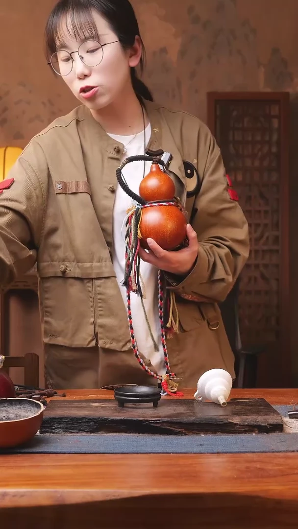 【闪购商品】242号精品大漆葫芦防腐防渗装水茶酒