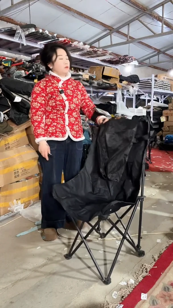 铁高背月亮椅   黑色