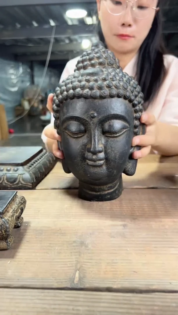 陶土【火山泥】小佛头