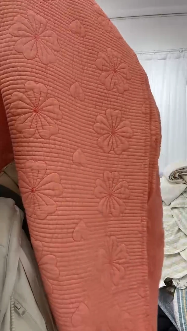 棉250*270纯棉床盖30号微瑕