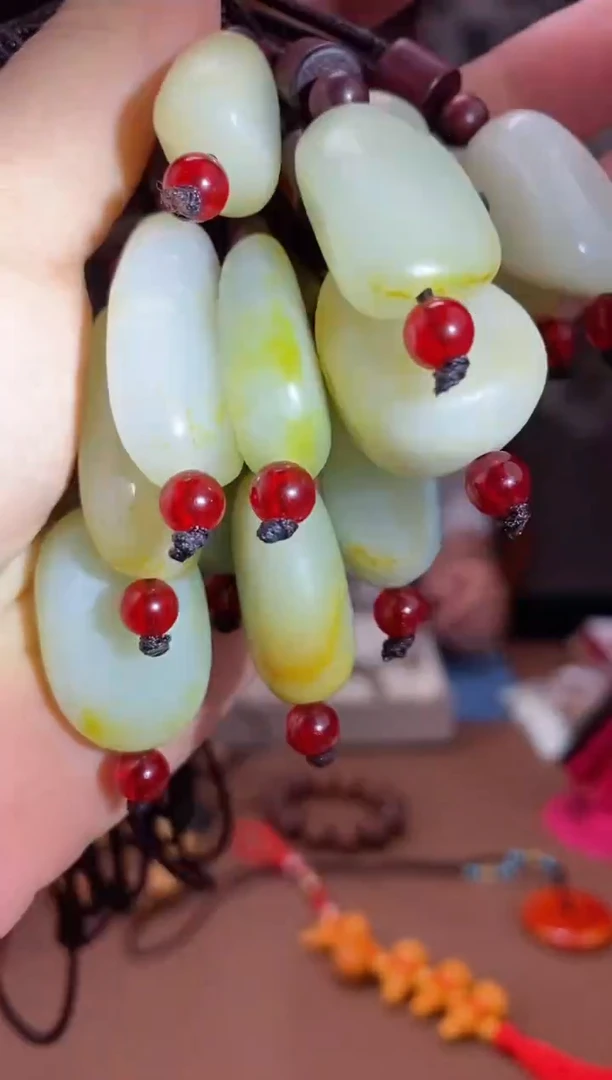 和田玉未镶嵌颈饰A568