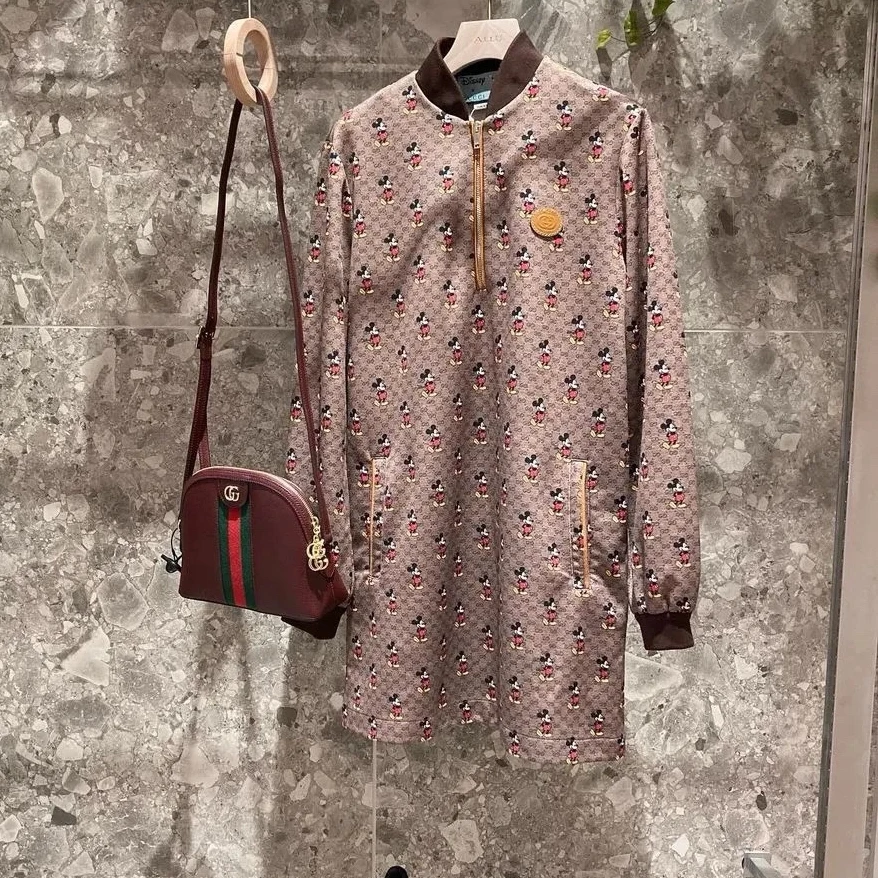 99新 GUCCI/古驰 双双臻选/df00010/古驰连衣裙/S码