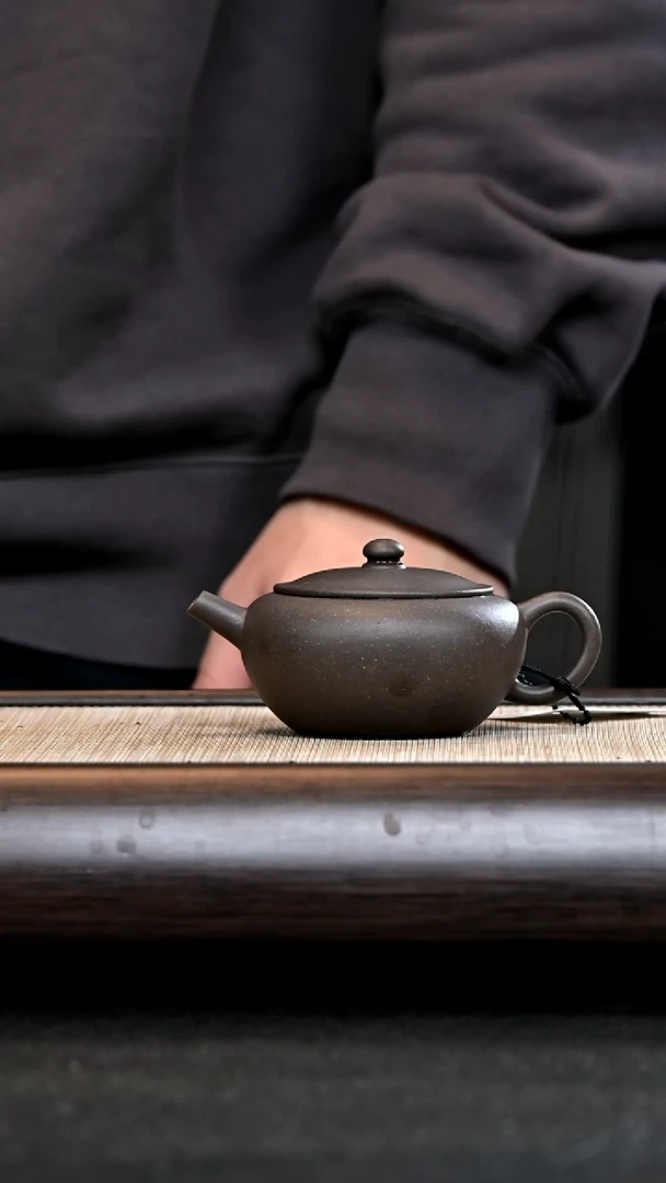 【闪购商品】紫砂茶壶AA15544 大彬钵圆 天青