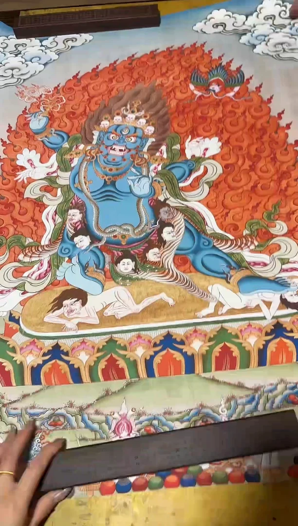 卷轴画精品唐卡===藏藏 5x