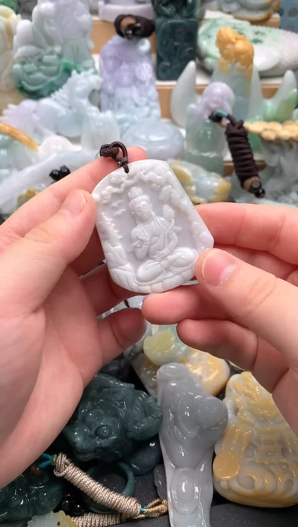 吊坠(不含链)未镶嵌翡翠1