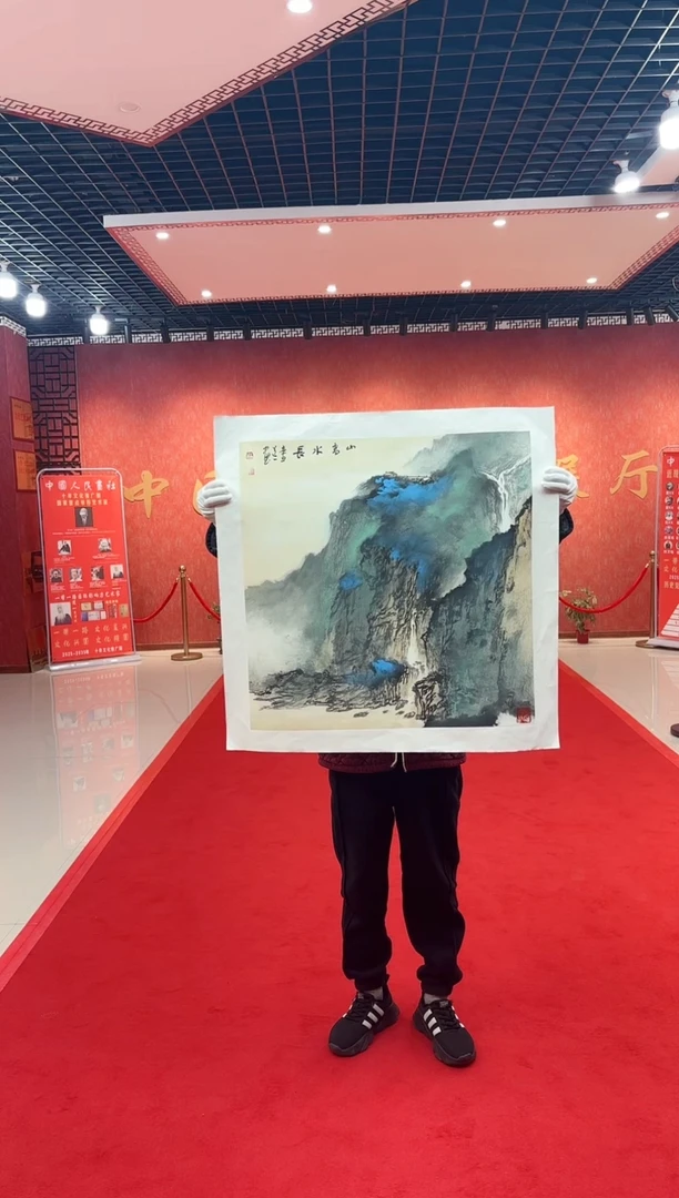 【闪购商品】国画国画道一老师亲笔绘画作品D19
