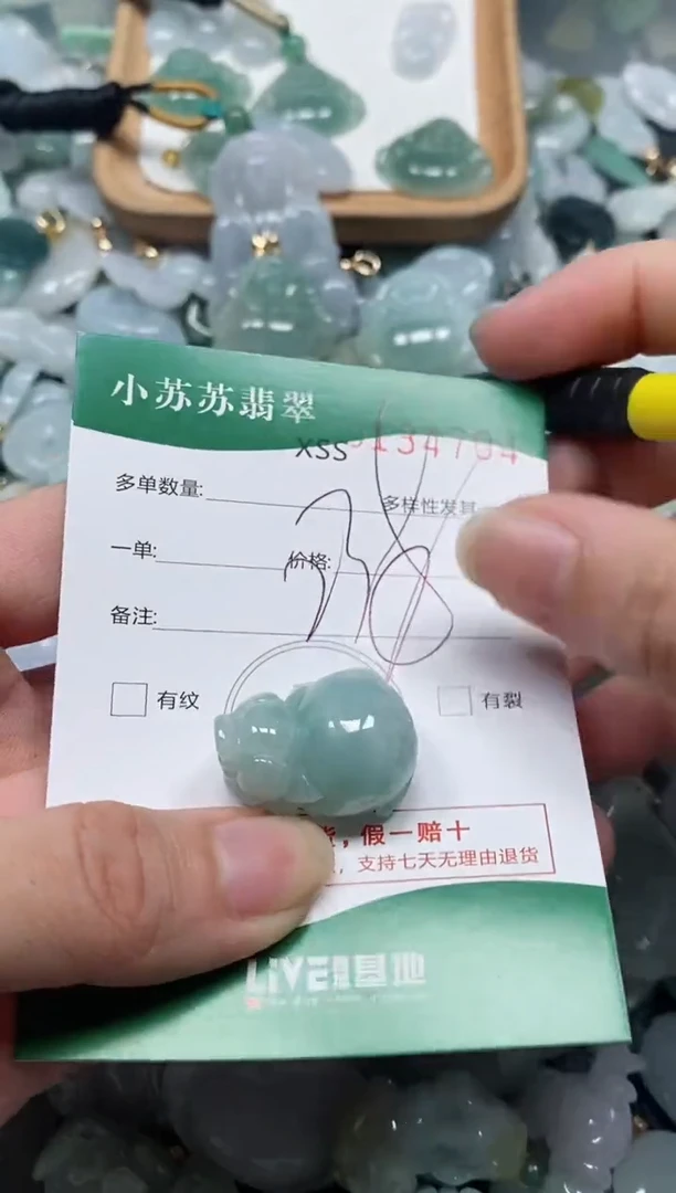 【闪购商品】翡翠颈饰未镶嵌闪购商品0134704