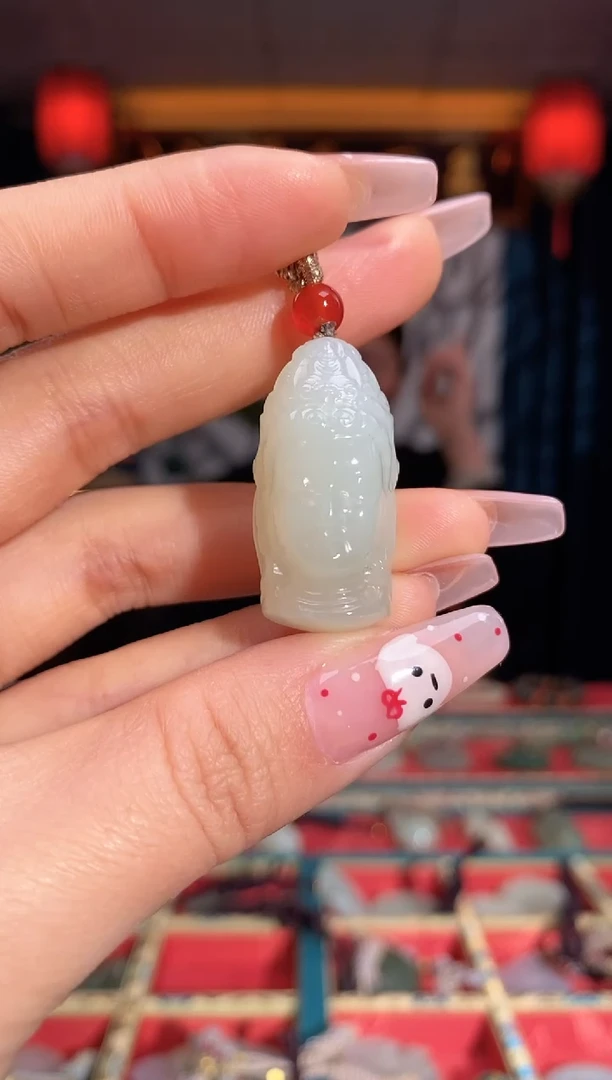 【闪购商品】和田玉颈饰未镶嵌观音头