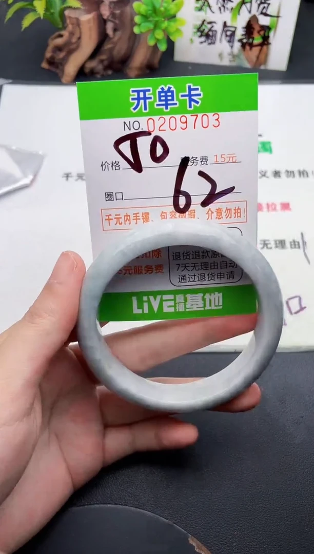 未镶嵌手镯翡翠03天然翡翠A货
