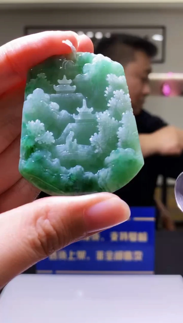 【闪购商品】翡翠颈饰未镶嵌M-@@HJZA030721多样性发一