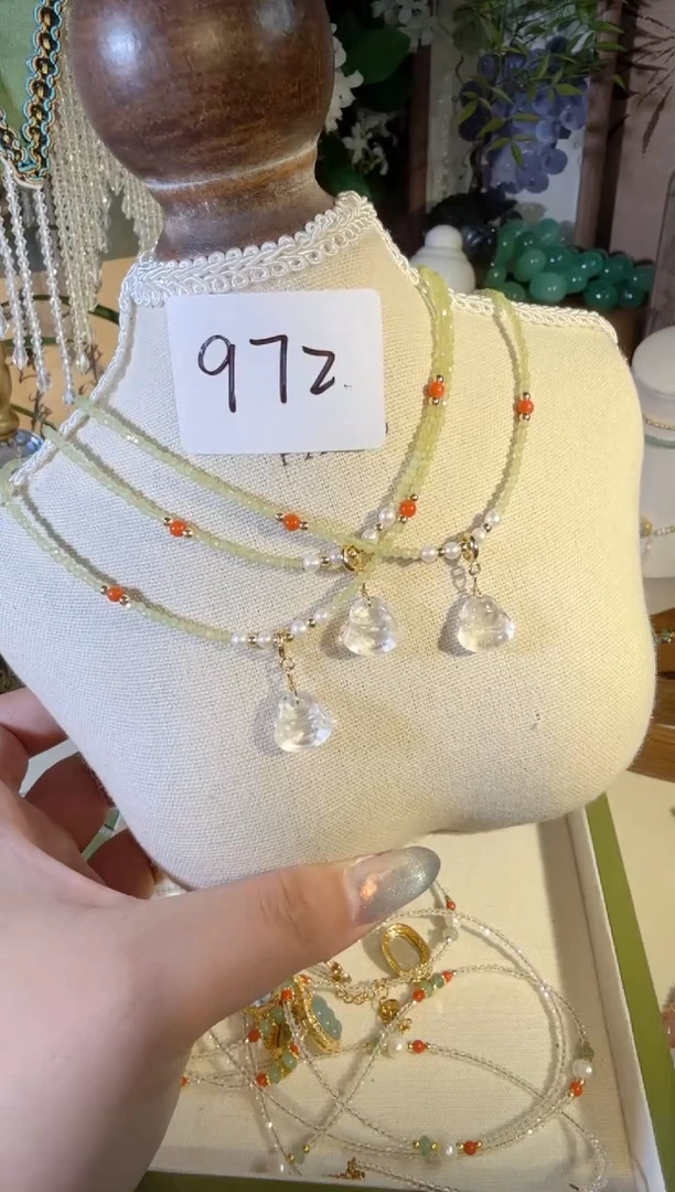 淡水珍珠合金项链972