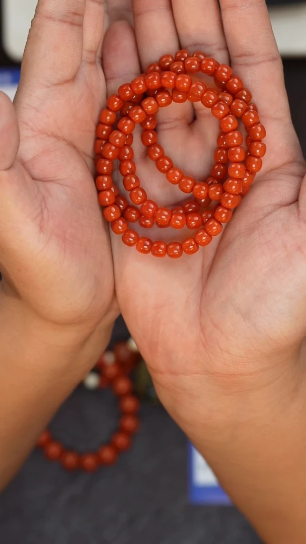 【闪购商品】南红玛瑙手串未镶嵌南红手串